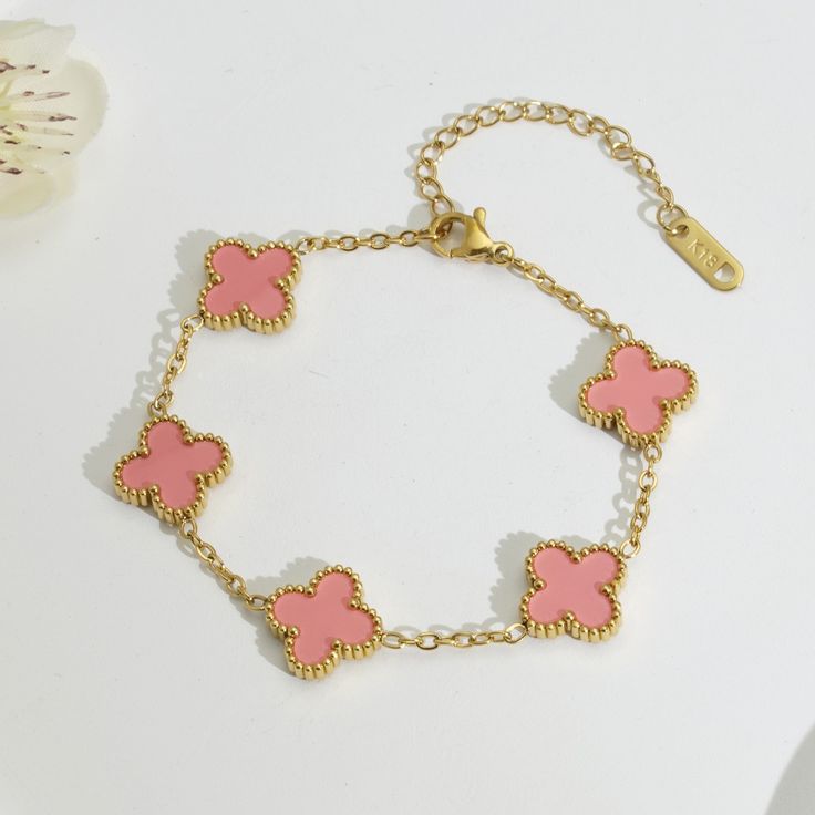Clover Anti Tarnish Bracelet for Women Stylish - Image 5