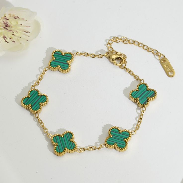 Clover Anti Tarnish Bracelet for Women Stylish - Image 6